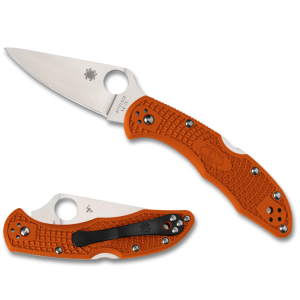 Spyderco Delica 4 FFG Orange | C11FPOR