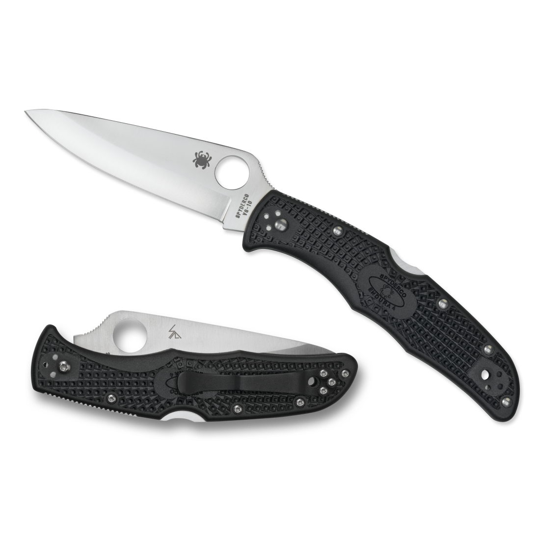Spyderco Endura 4 FRN Svart | C10PBK