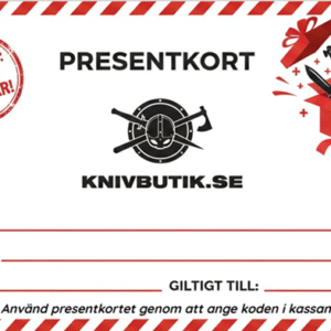 Presentkort Jul Knivbutik