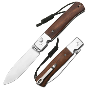 CJRB Glacier Wood Button Lock | J1961WD