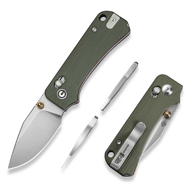 CIVIVI Baby Banter 2 - TG - Multiverktyg med pincett & tandpetare | C24074-1