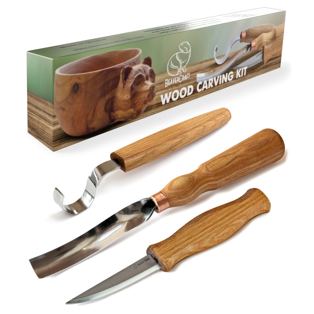 BeaverCraft Spoon Carving Set | S14