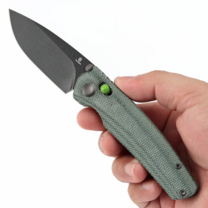 Tenable Raven Green Micarta