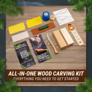 BeaverCraft Comfort Bird Carving Kit Slöjdpaket