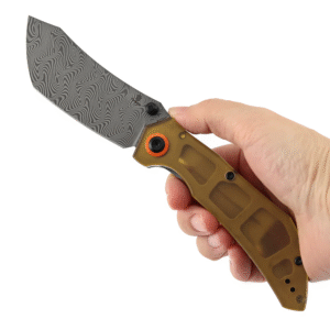 Tenable Tipper Damascus Amber PEI Grepp
