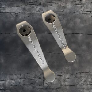 Lynch Spyderco Stubby Clip vs Lynch Standard clip