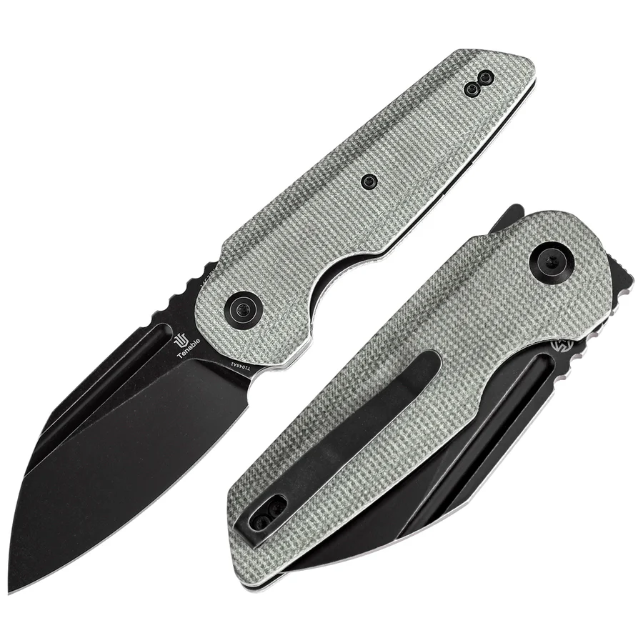 Tenable Rafe L Green Micarta |