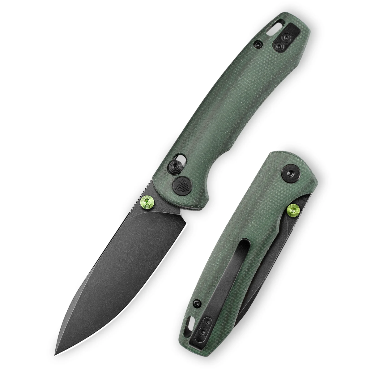 Trivisa Dragonfly Green Micarta