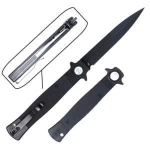 CobraTec Stiletto Button Lock Black