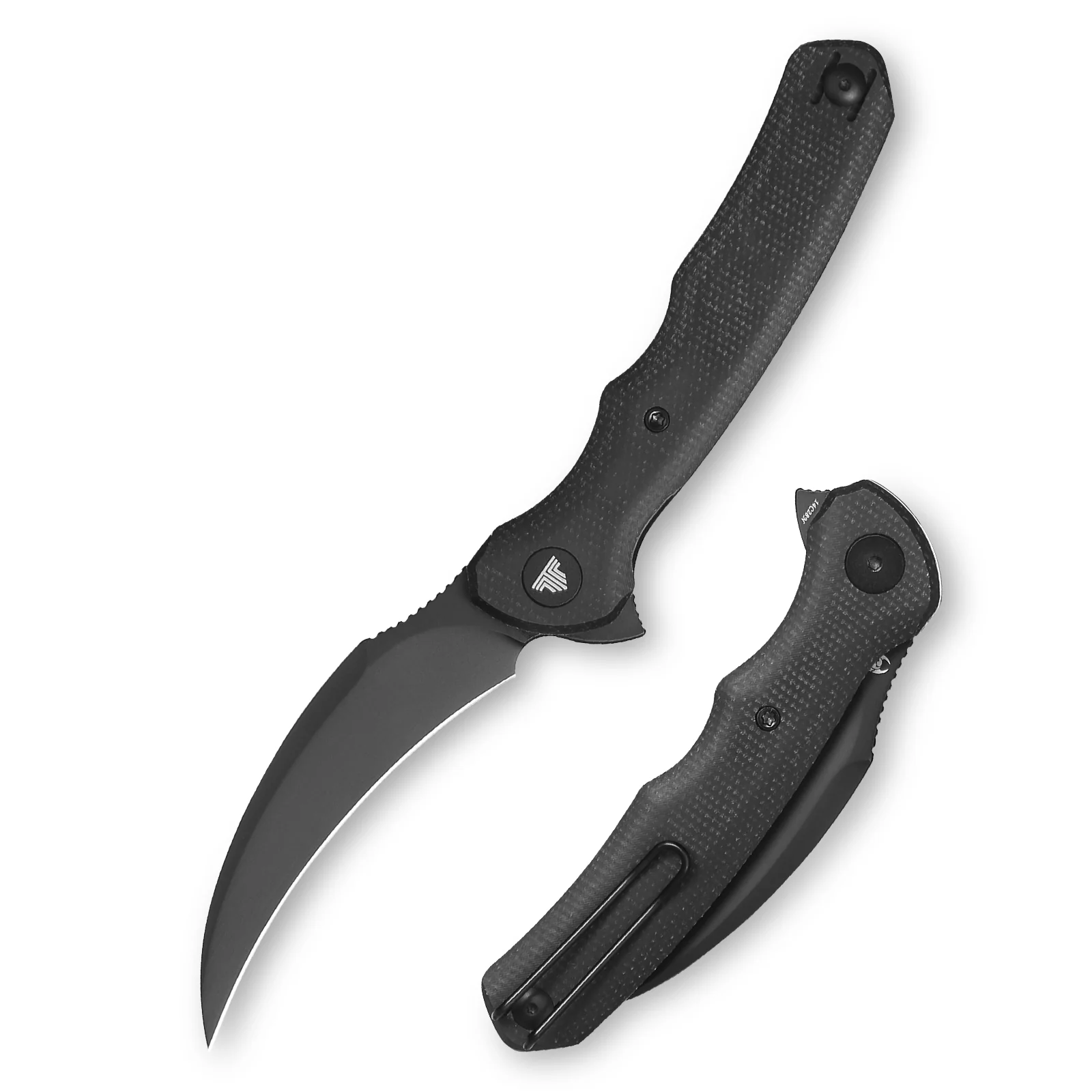 Trivisa Lacerta Black Micarta | TVTY19BM14