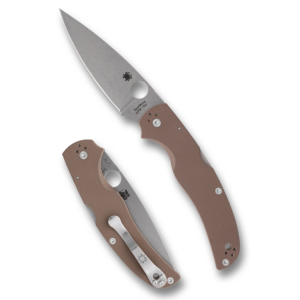 Spyderco Native Chief Brown G-10 CPM 15V Sprint Run