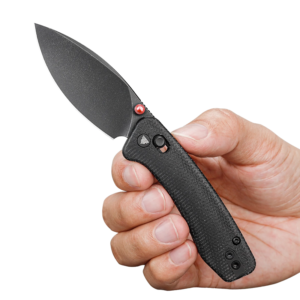 Se Trivisa Koala Black Micarta i handen