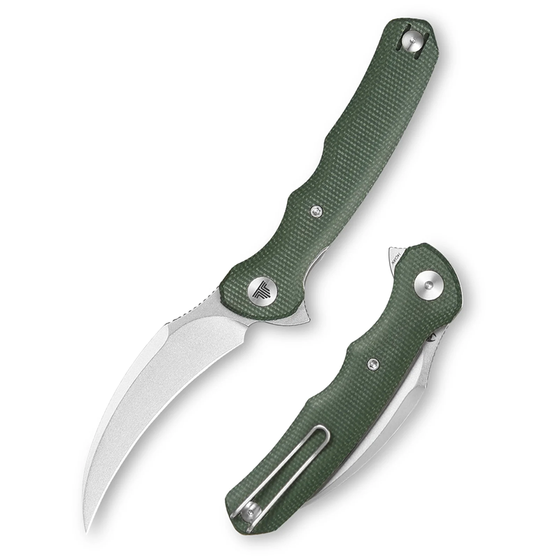 Trivisa Lacerta Green Micarta | TVTY19GM14
